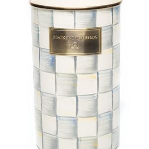 Mackenzie-Childs Sterling Check Utensil Holder