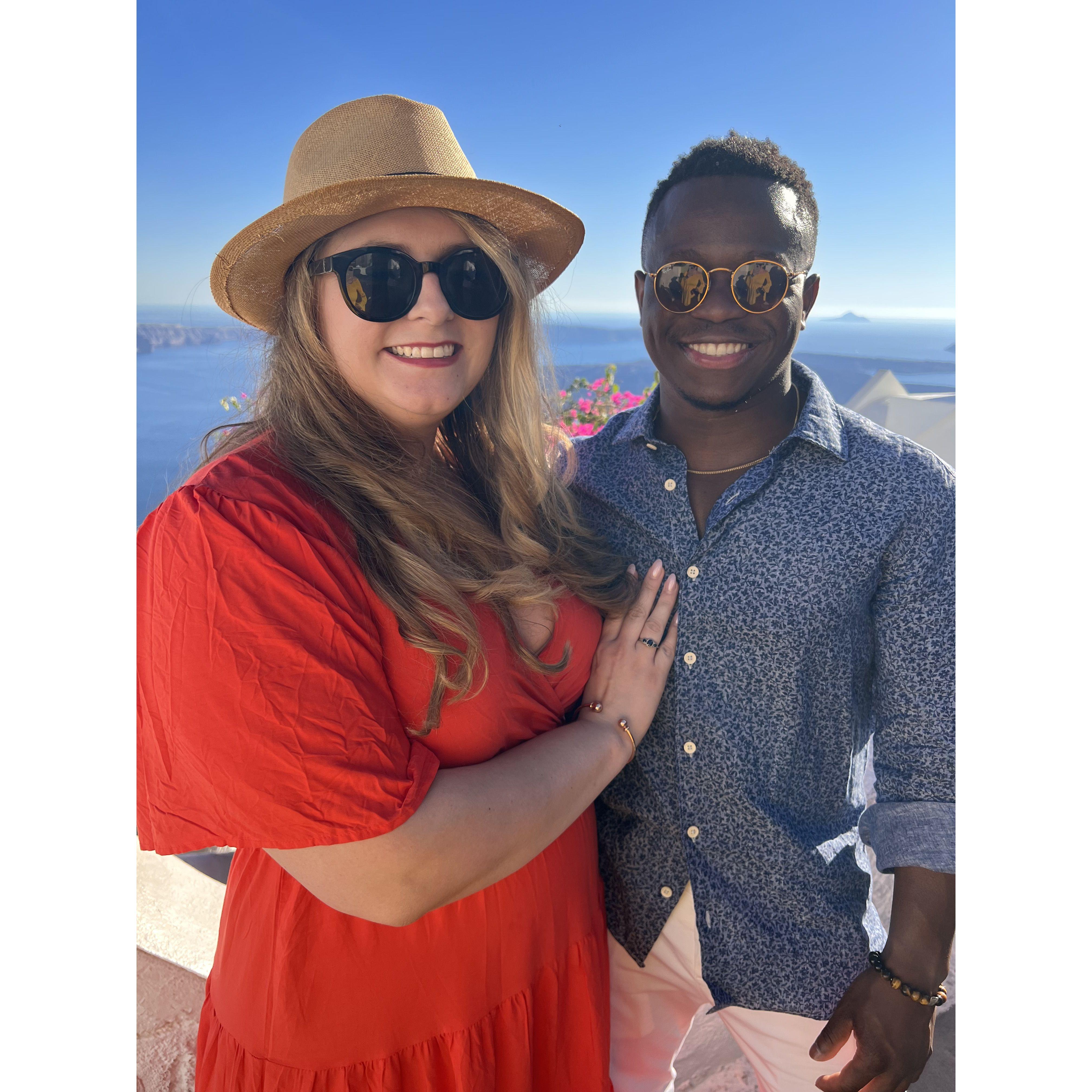 Our favorite trip together Greece and Italy