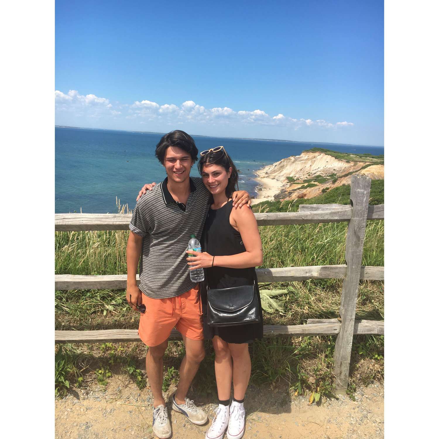 July 2016: Visiting Martha's Vineyard after graduating from Bard College that May.