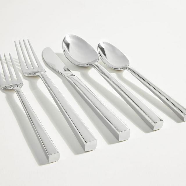 Luna Mirror Flatware, 20-Piece Set