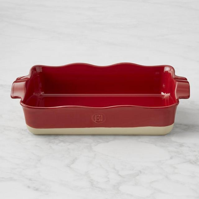 Emile Henry Rectangular Baker, Large, Burgundy