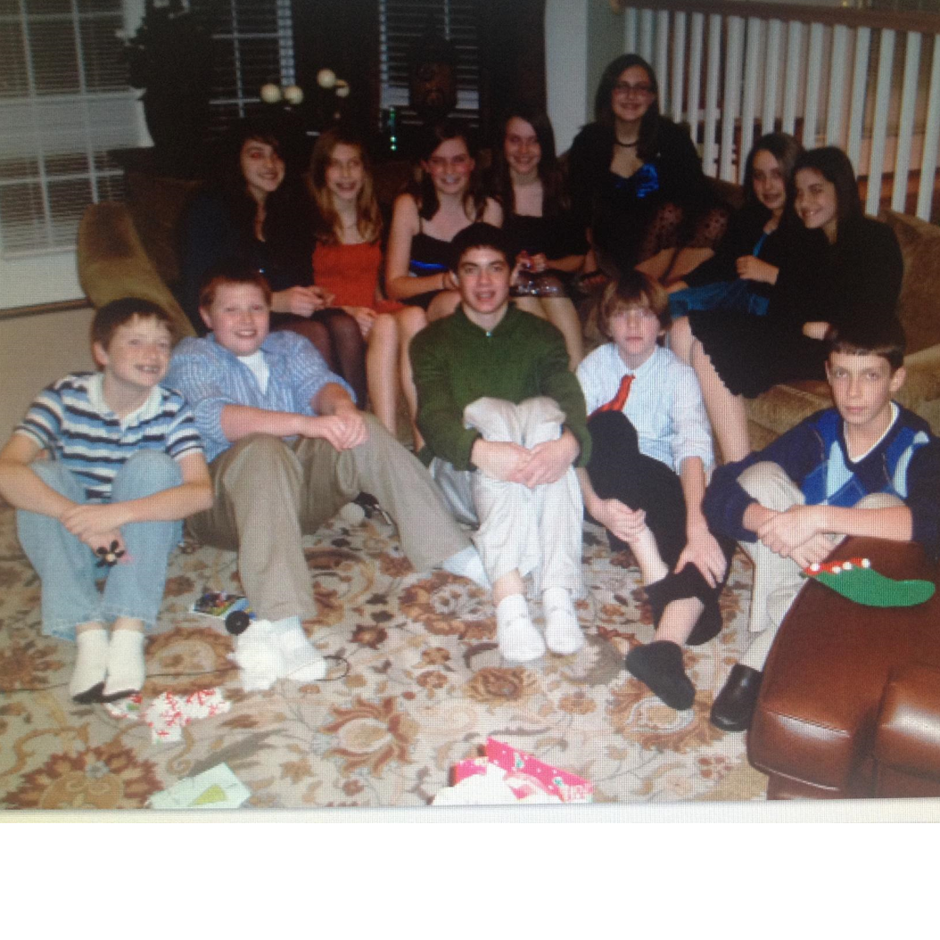 An Abby middle school Christmas party... had to be there