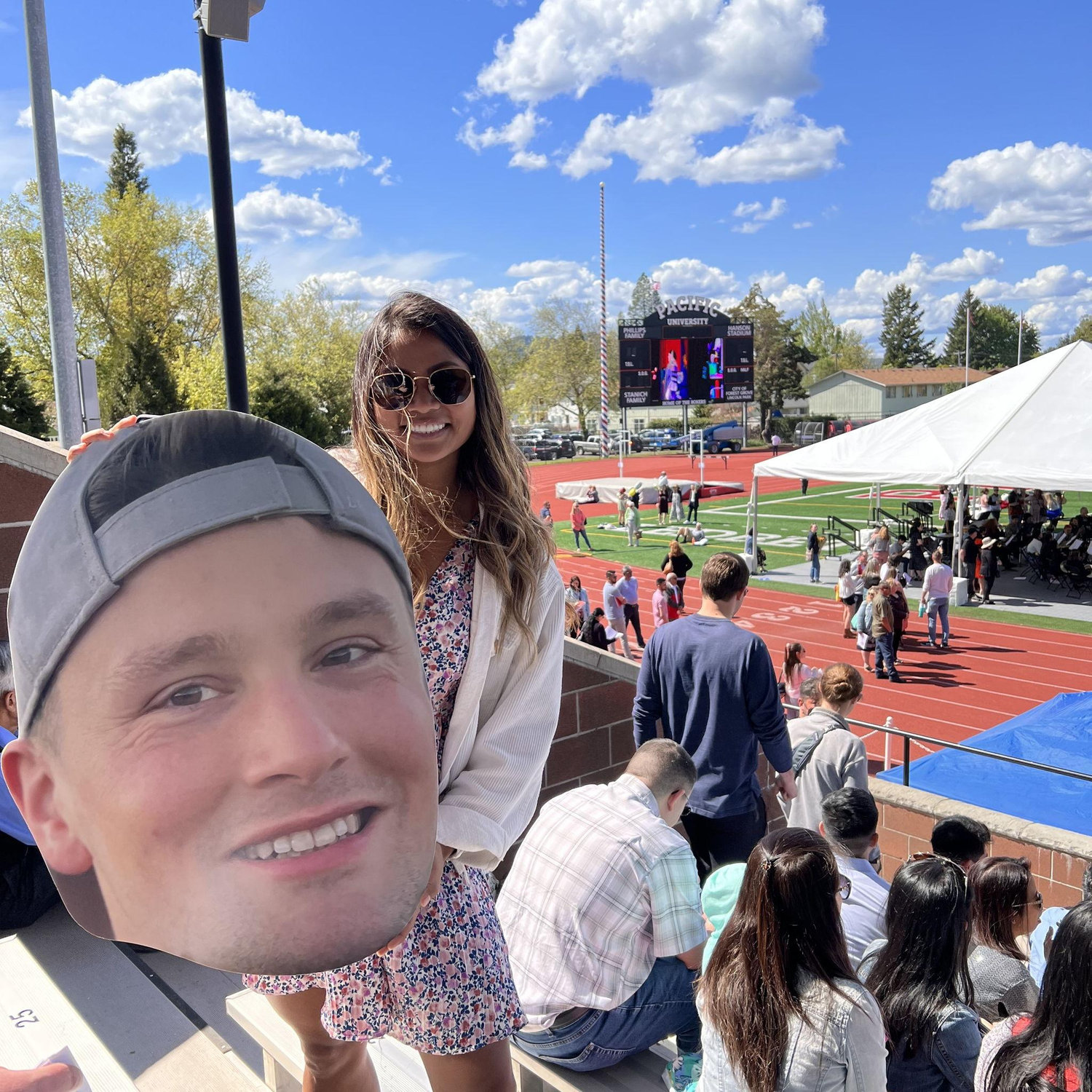 Ab did a surprise for PT graduation. Everyone in their class got a fathead!