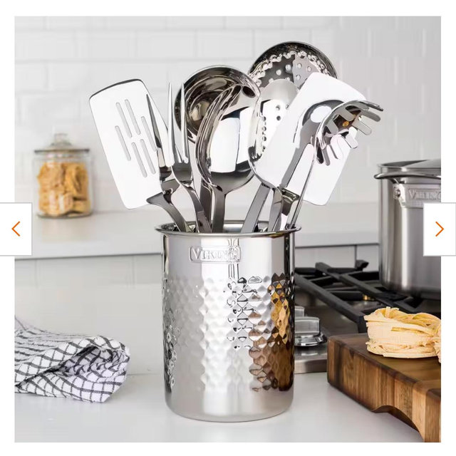 Stainless steel utensils