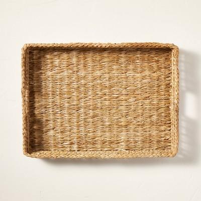 14"x20" Natural Woven Tray with Handles - Hearth & Hand™ with Magnolia