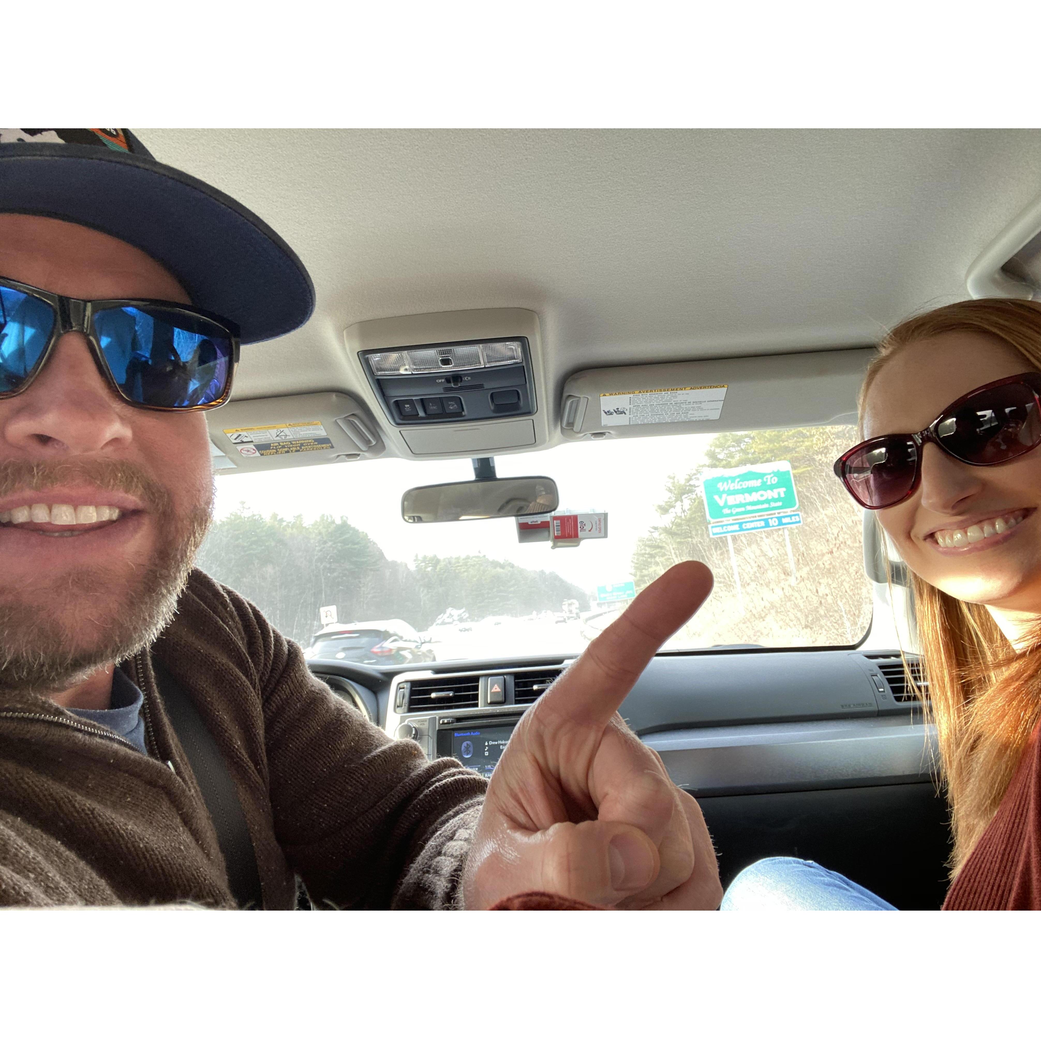 We made it to Vermont!