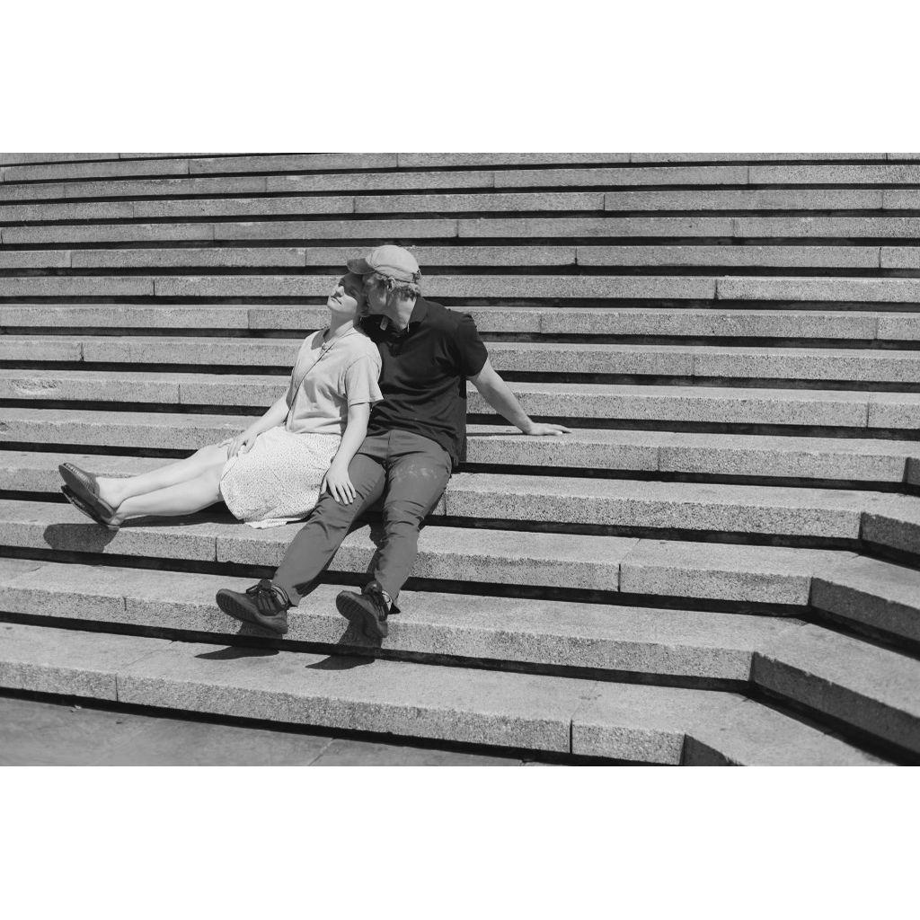 On the steps in New Orleans 2022