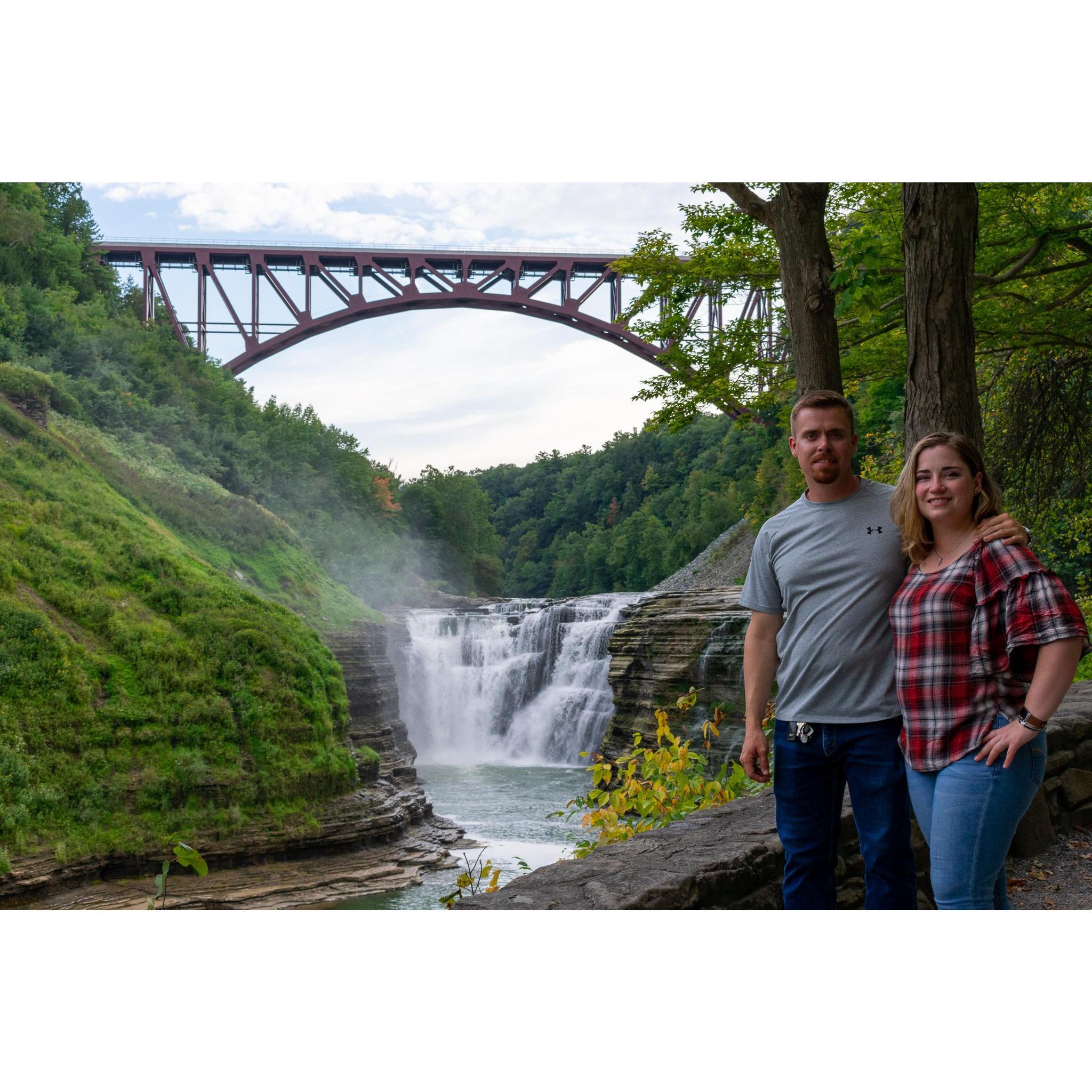 "The Grand Canyon of the East" Letchworth State Park, NY September 2019 - we camped here, and nearly floated away from one of the Great Lakes effects thunderstorms! Rocked our world.