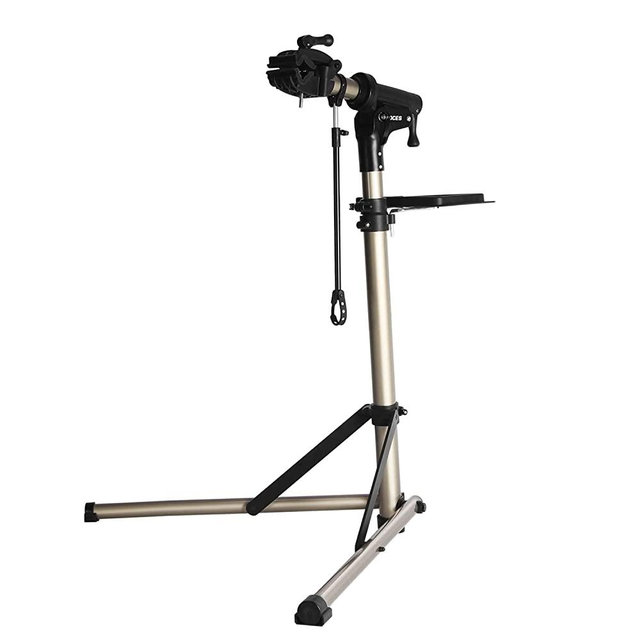 CXWXC Bike Repair Stand -Shop Home Bicycle Mechanic Maintenance Rack- Whole Aluminum Alloy- Height Adjustable