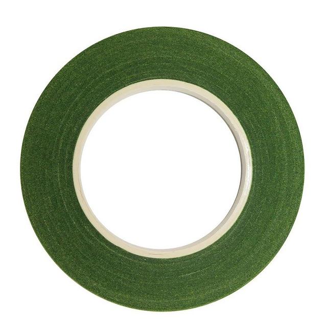DECORA 1 roll 1/2-inch by 30 Yard Green Floral Tape for Bouquet Stem Wrap Floral Arranging Craft Projects Corsages, Wedding Bouquet