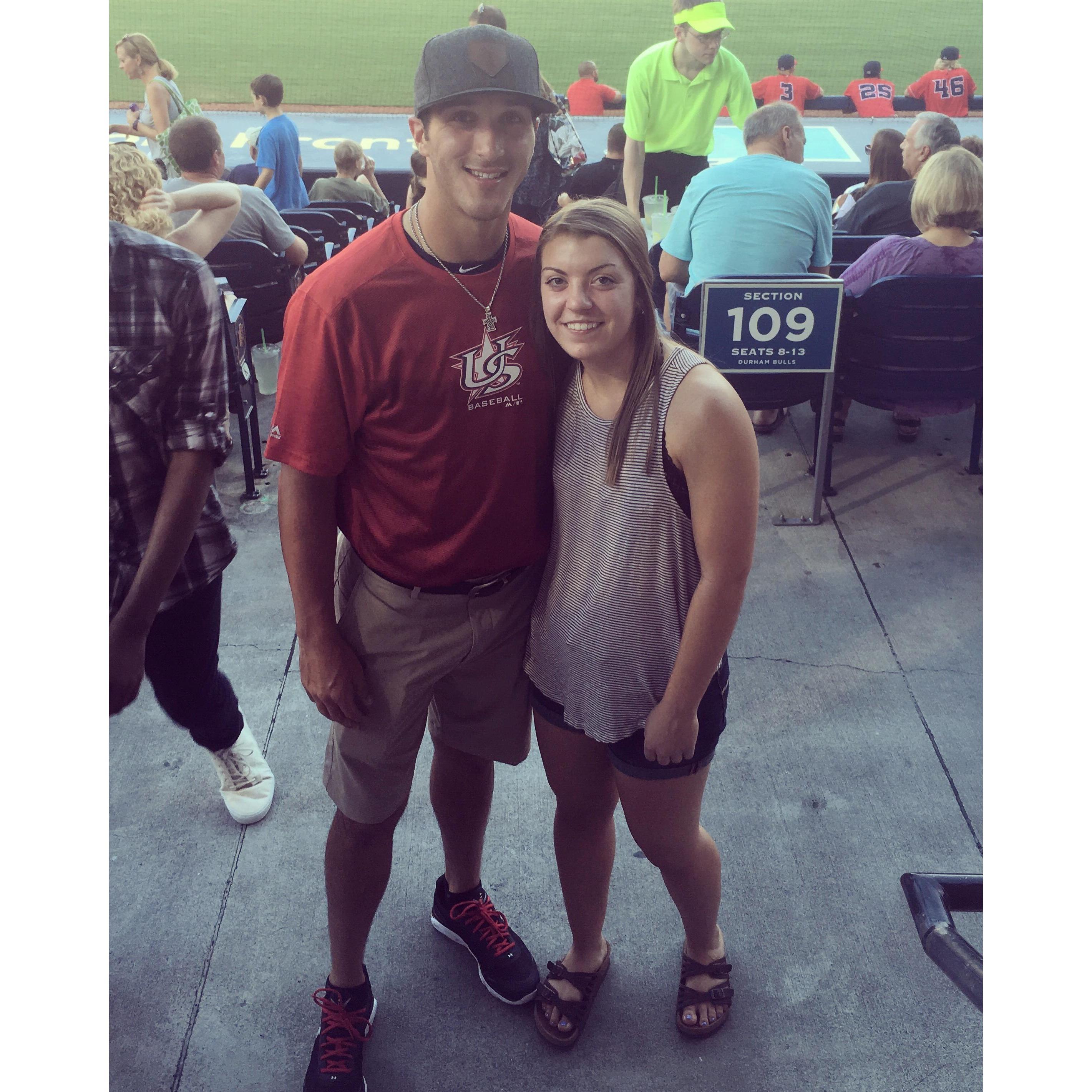 Our first picture together!