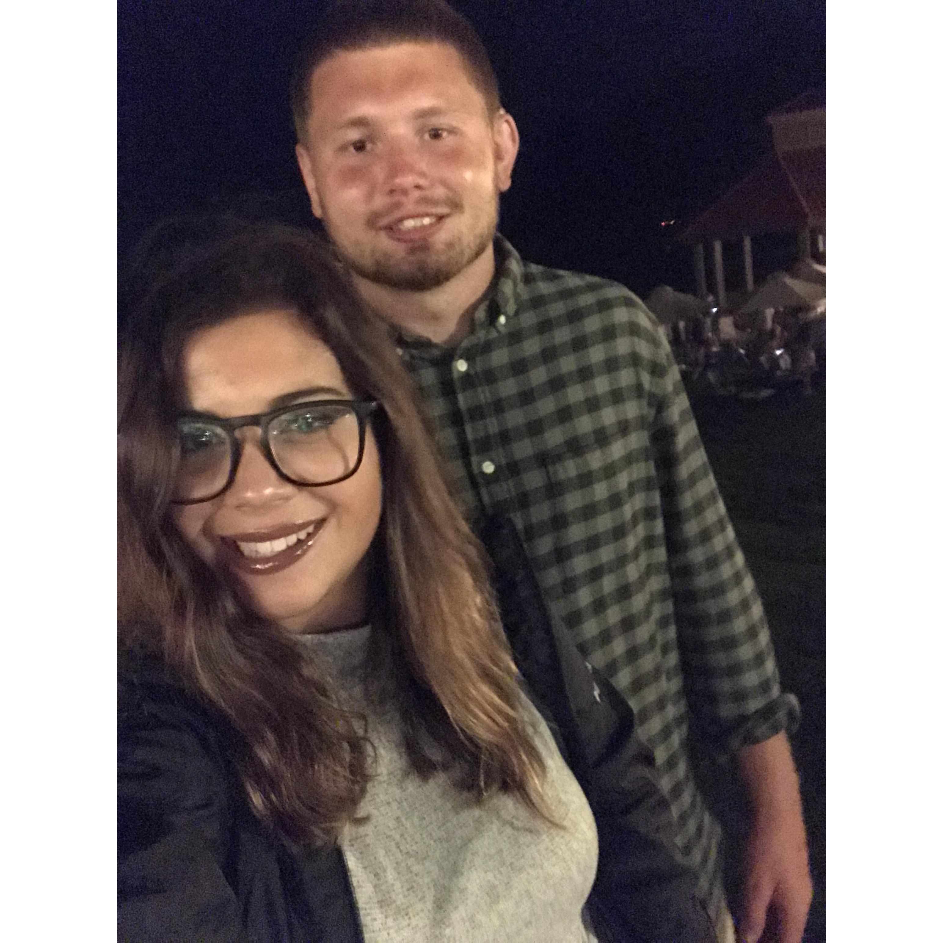 Matt's first time at a VINEYARD!! Spanish Wine night at Childress Vineyards