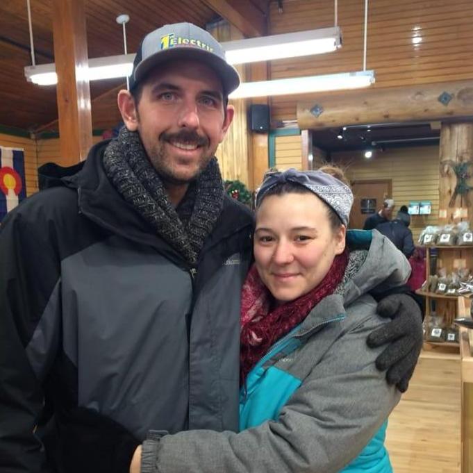 Sean & Kaitlin (Groom & Bride) Lantern Tour Cave of the Winds 2018