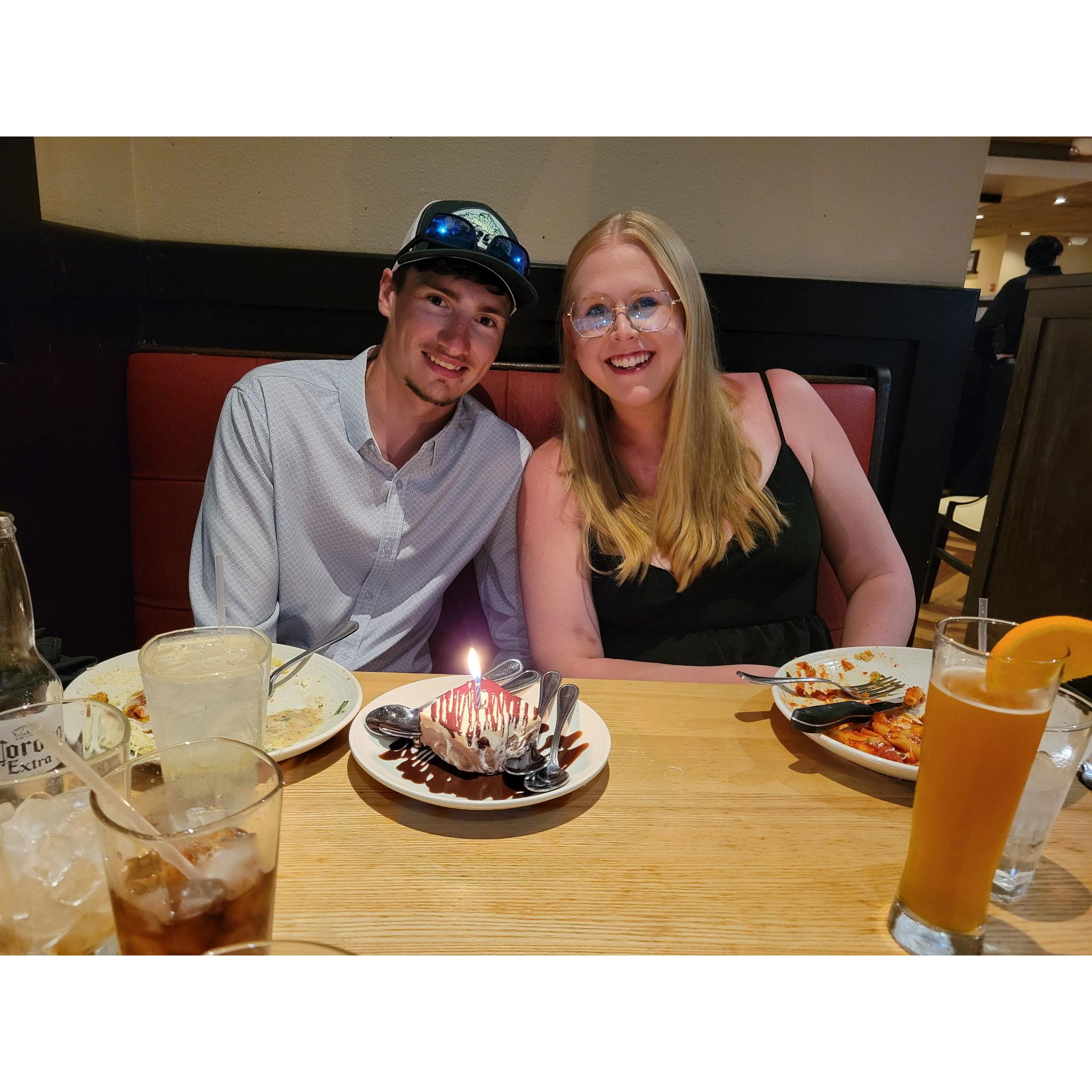 Celebrating Preston's 23rd birthday in Florida, 2025.