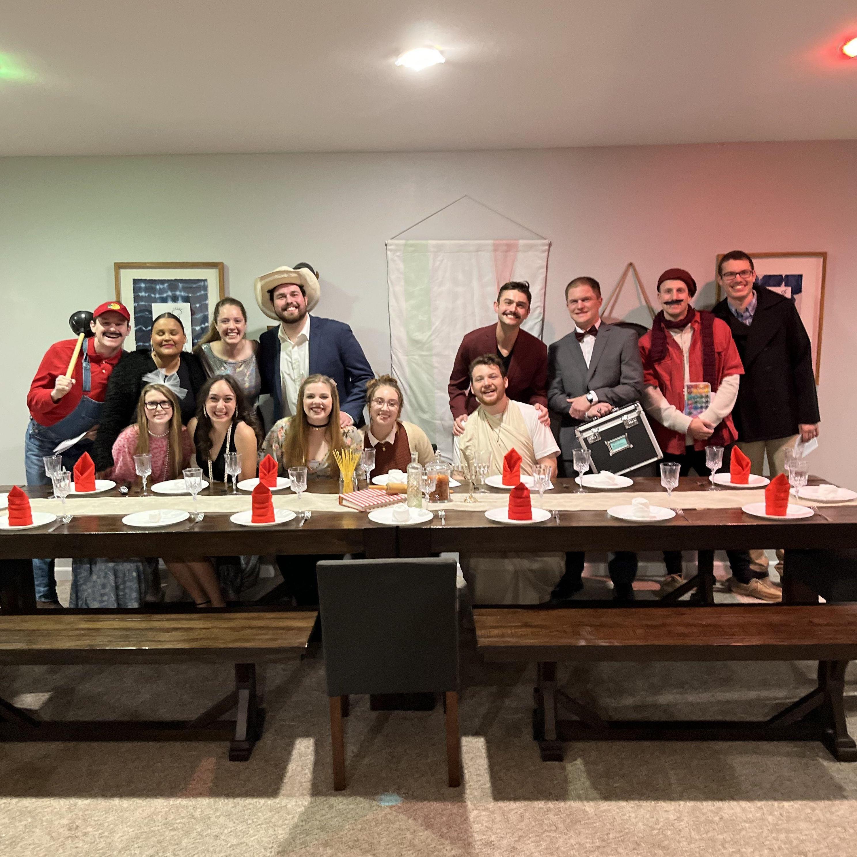 An Italian murder mystery party - Genesis did it (1/19/24)