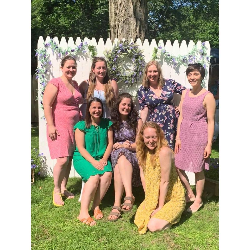 All of the bridesmaids!