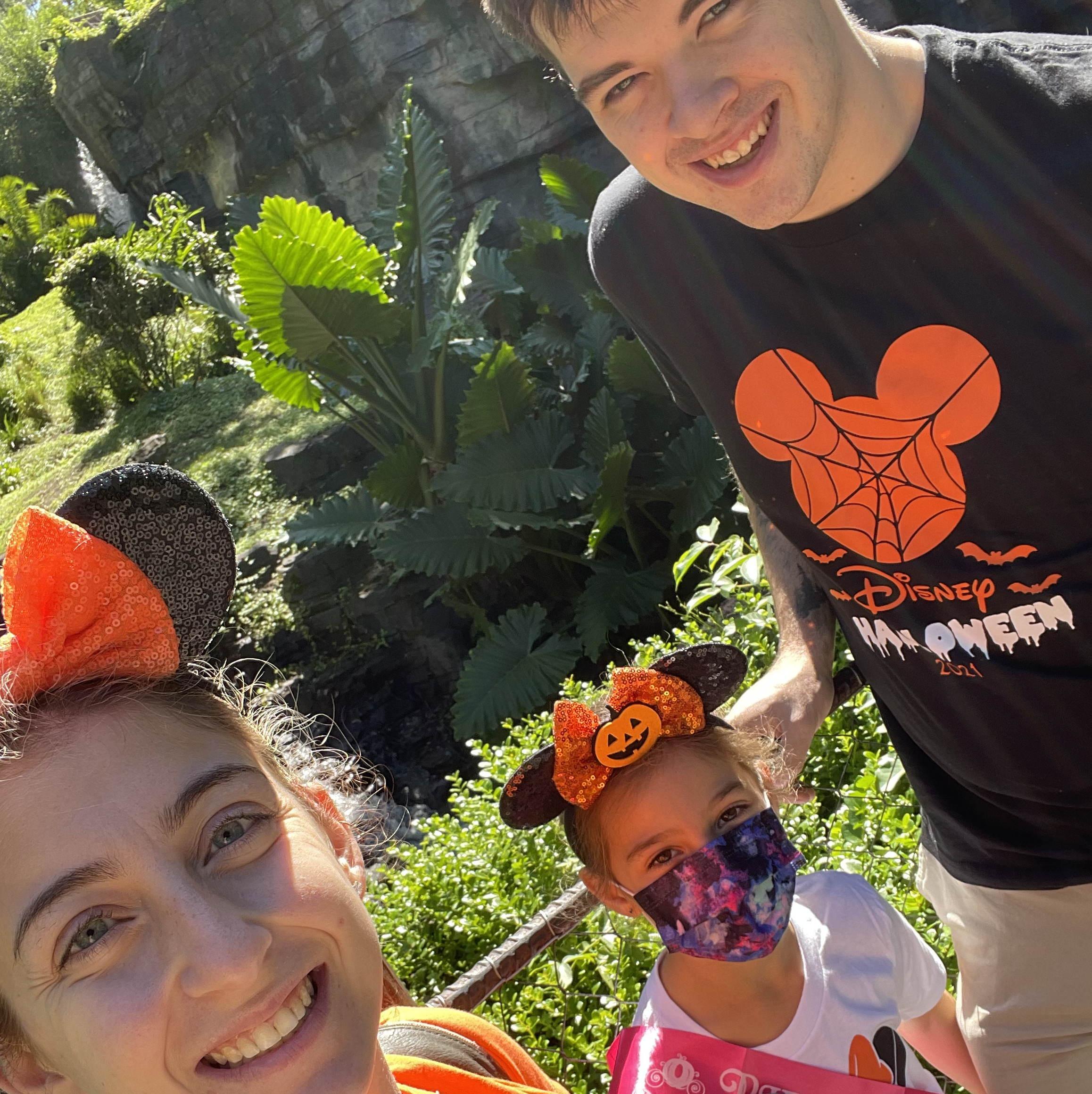 Family day at Animal Kingdom