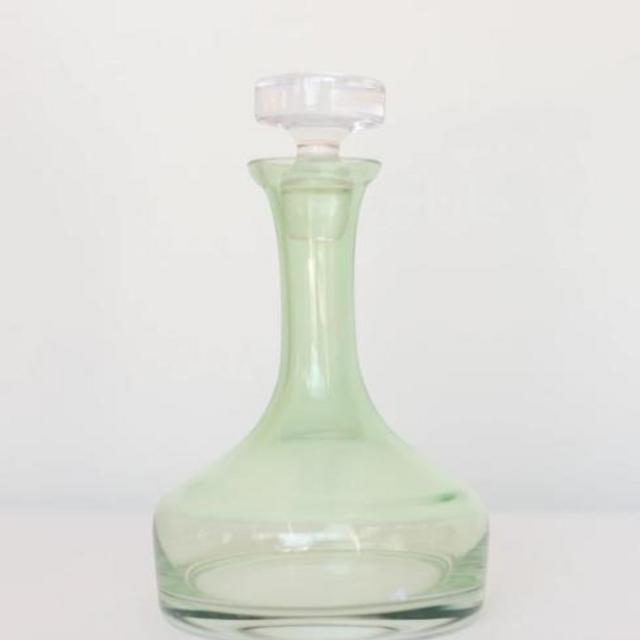Estelle Mint Green Decanter