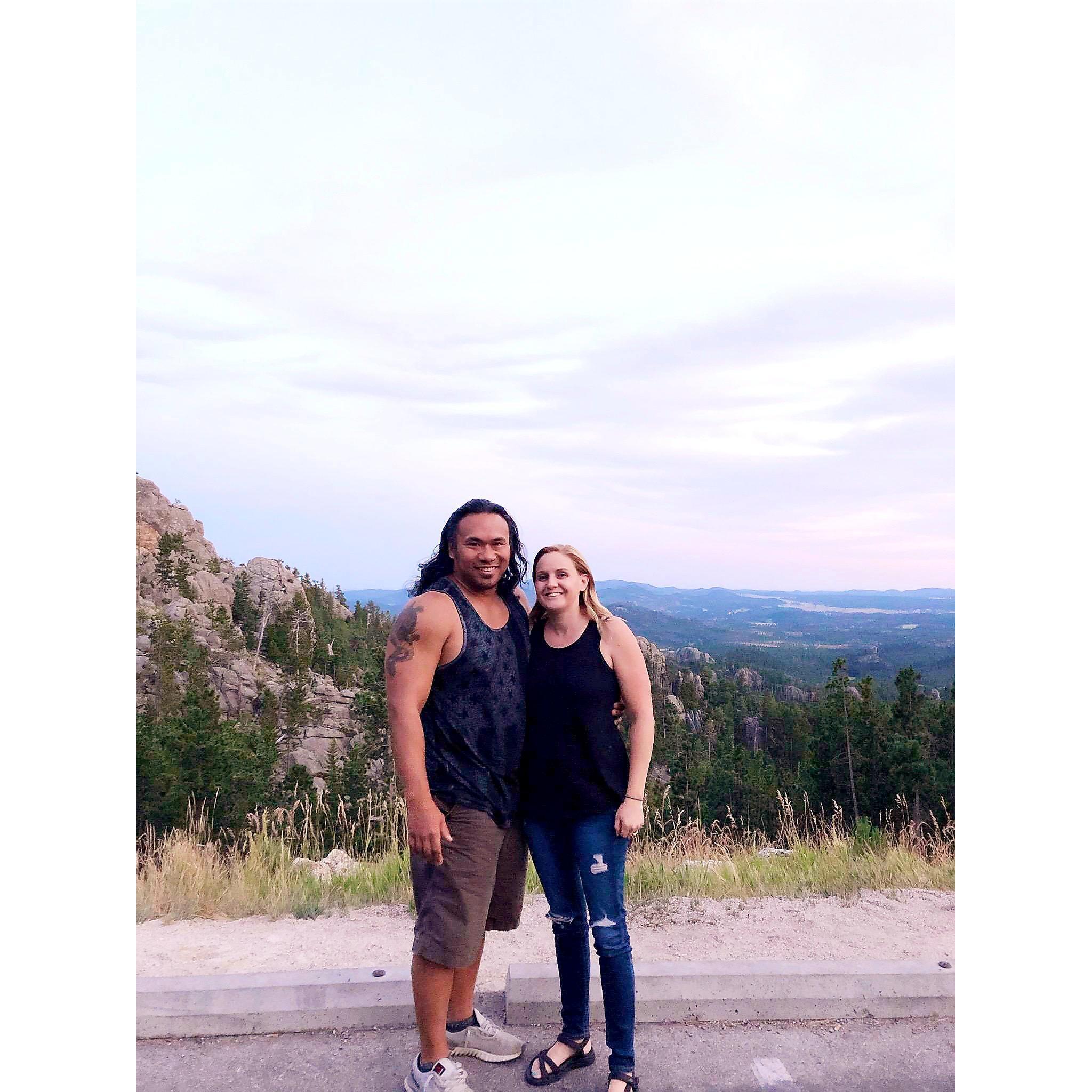 Needles Highway in the Black Hills of South Dakota