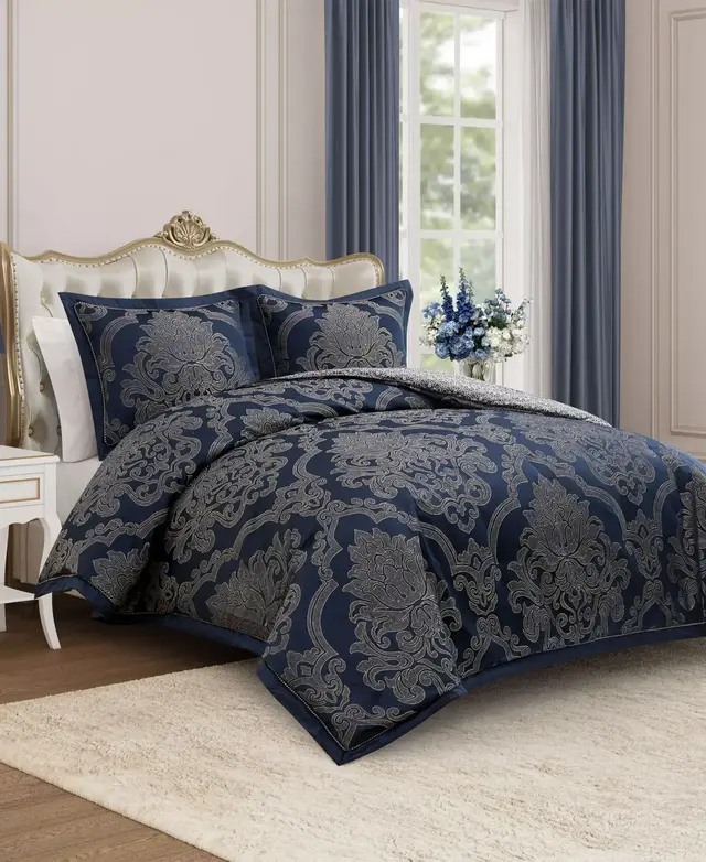 Waterford Vaughn 3-Pc. Comforter Set, Queen