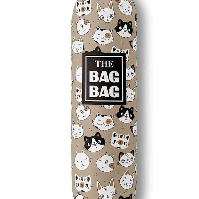 Funny The Bag Bag, Grocery Bags Holder Organizer For Shopping Bags, Wall Mount Plastic Bags Storage Container Dispensers, Gift For The Preferred Family And Friends