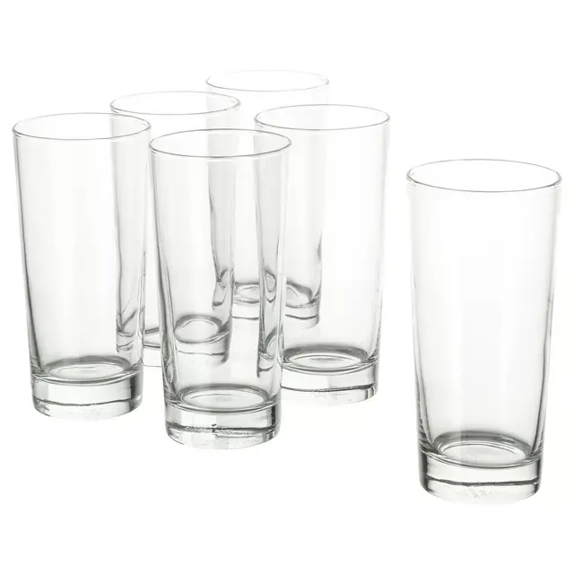 GODIS Glass, clear glass 14 oz