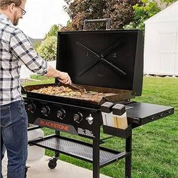 Blackstone Original 4-Burner 36" Outdoor Griddle with Hard Cover