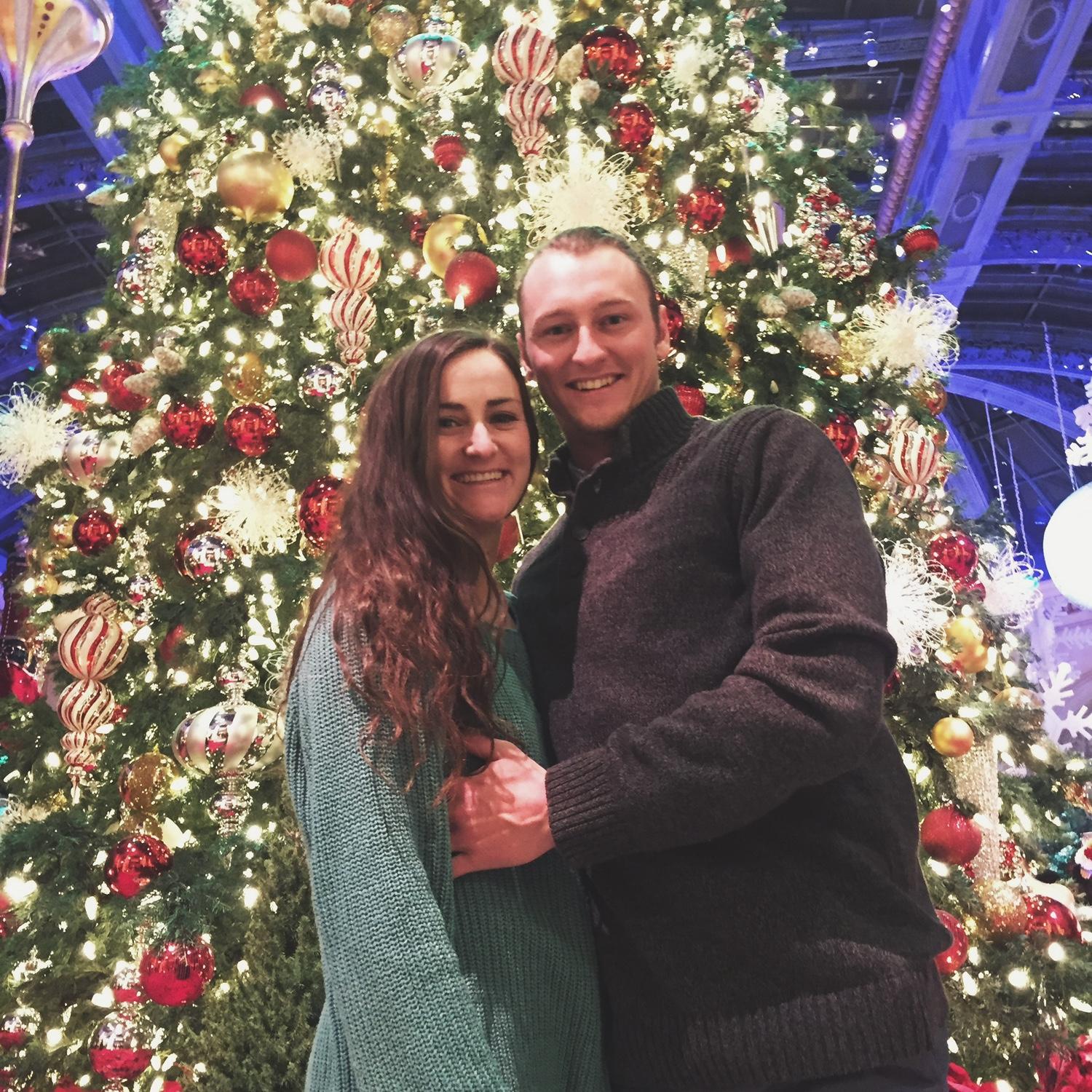 Taylor’s first visit to Vegas to meet the Drachler’s. December 2016.