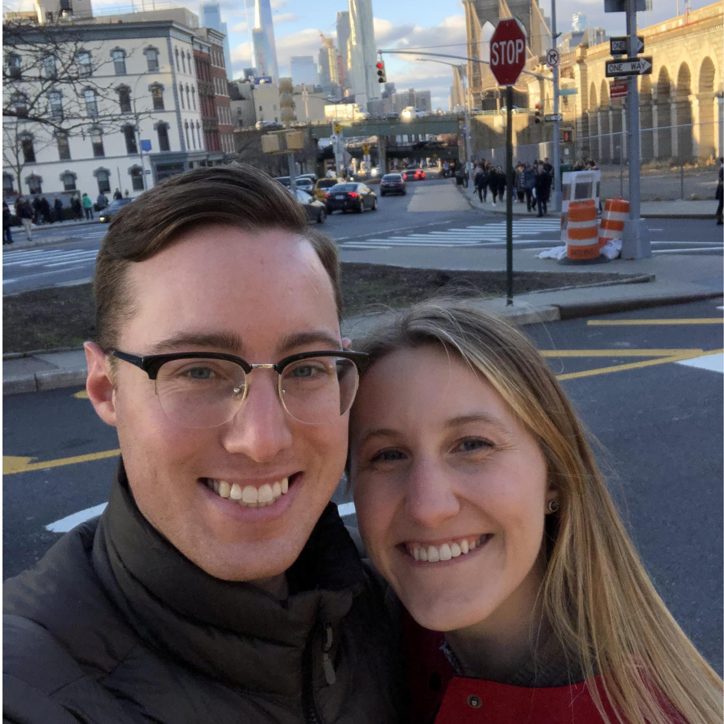 Visiting Maddie in New York