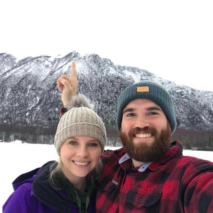 Where Ben proposed - the top of Bear Mountain!