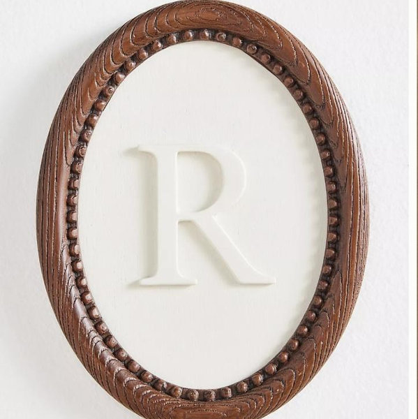 Emery Wood Monogram Gallery Wall Charm