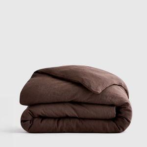 Linen Duvet Cover | Quince in Espresso