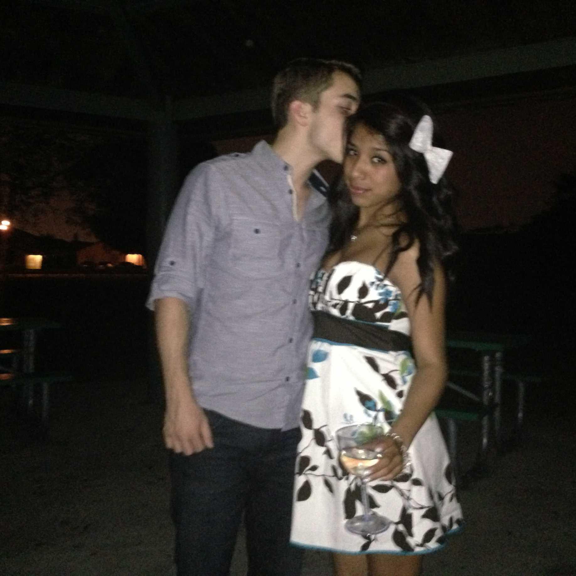 Valentine's Day at the park as teens!