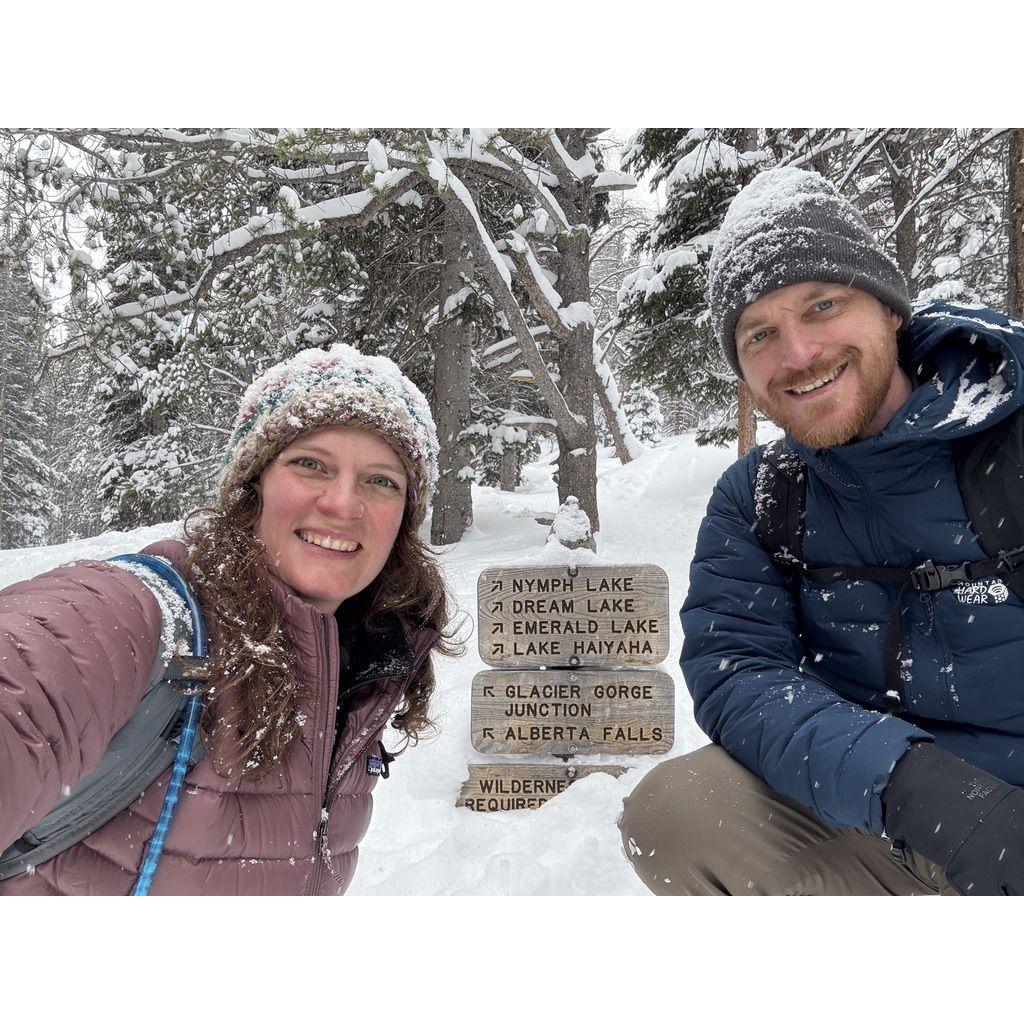 The trail that led us where Todd proposed