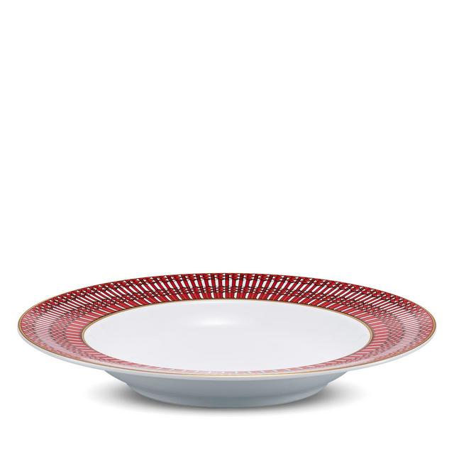 Baccarat Arcadia Red Soup Plate, Set of 2