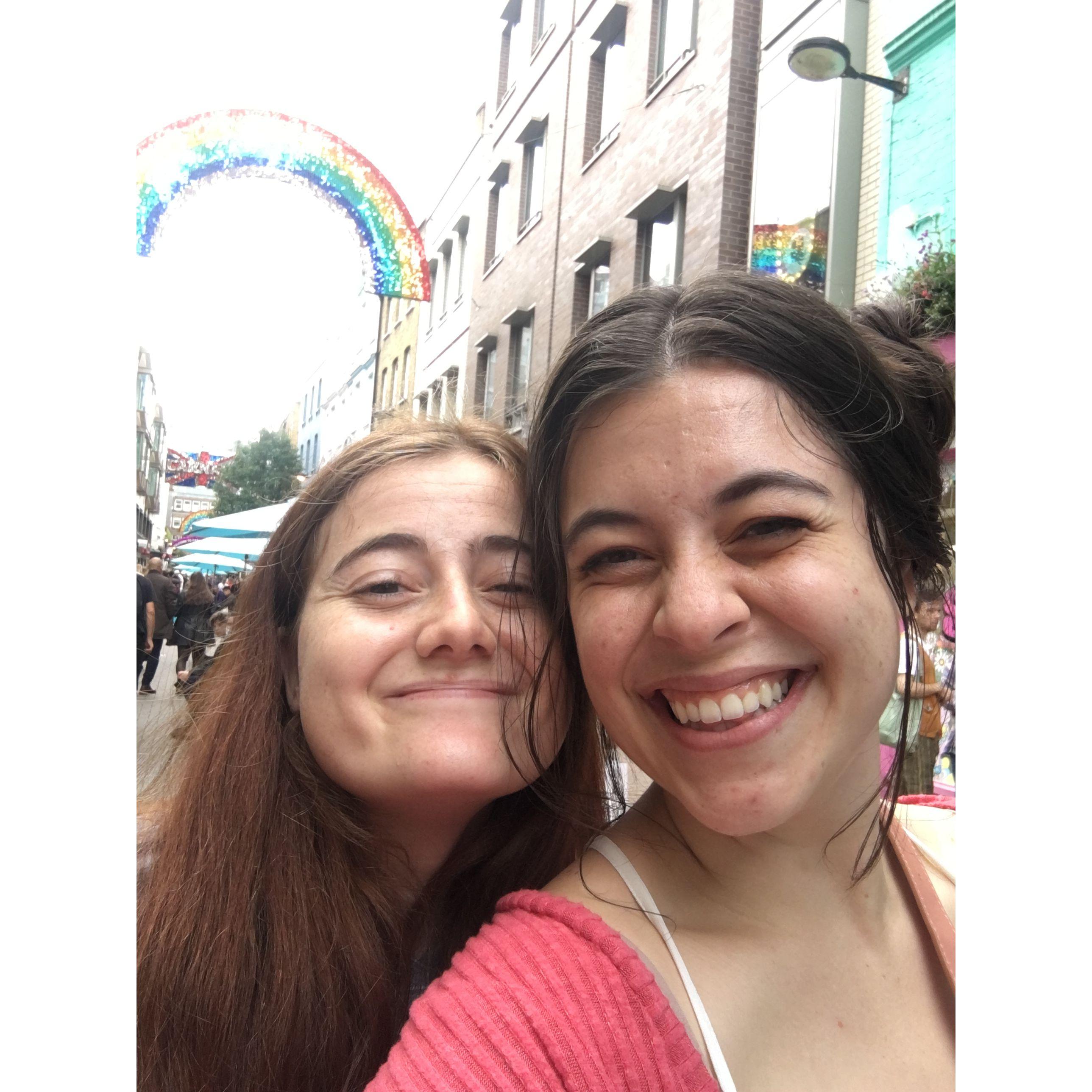 Our 9 month anniversary in London