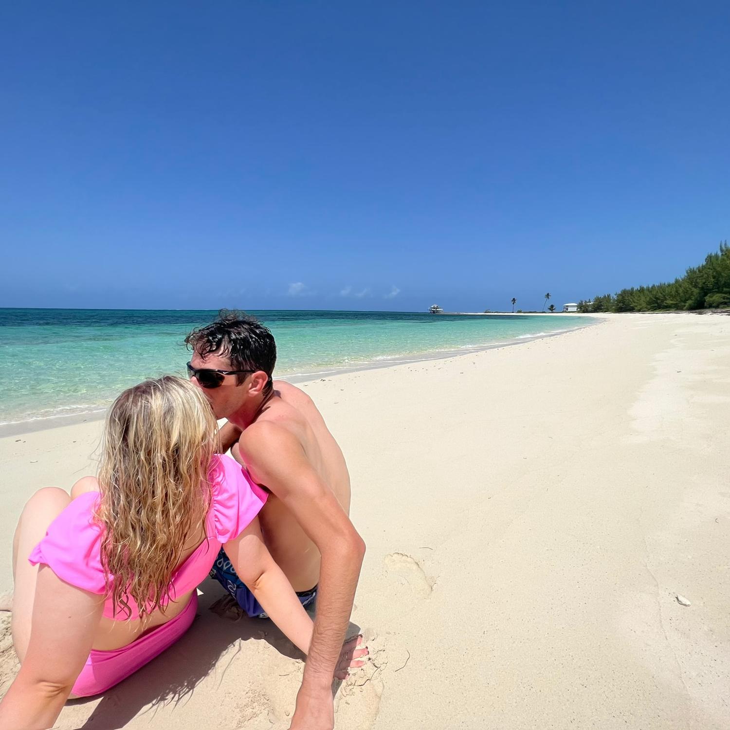 Tyler’s first time at Love’s beach in the Bahamas! July 2022