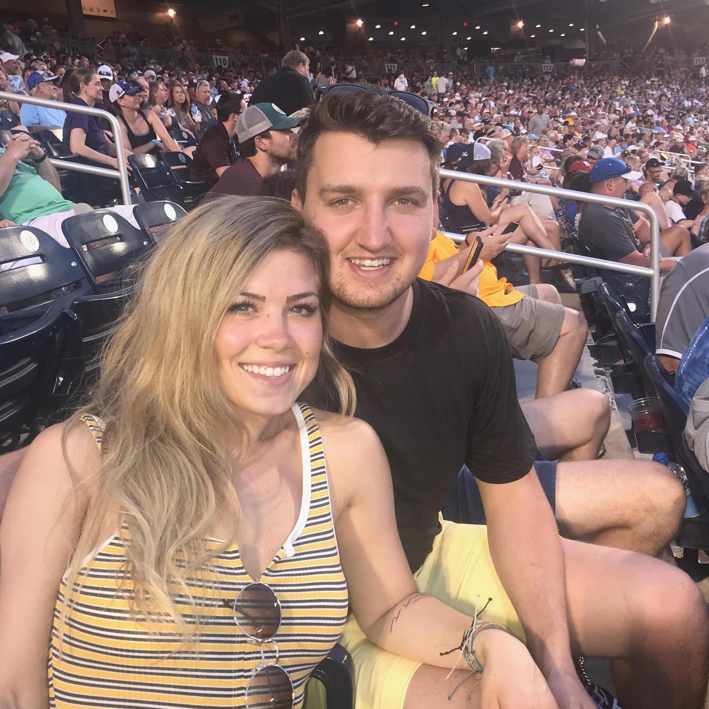 College World Series game.