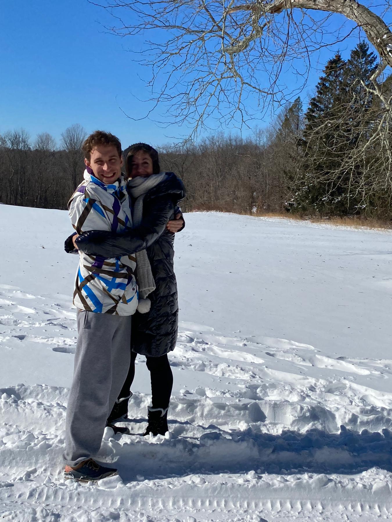 First (and seemingly last) weekend we could snowshoe. Fingers crossed we can break out the snowshoes again soon!