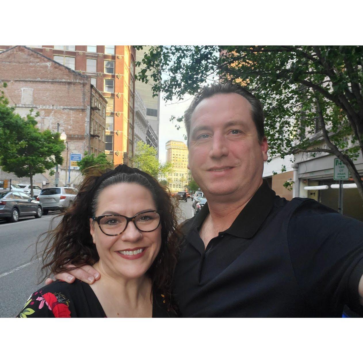 New Orleans before dinner at Bayona