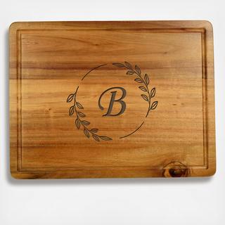 Personalized Acacia Charcuterie Cheese Cutting Board