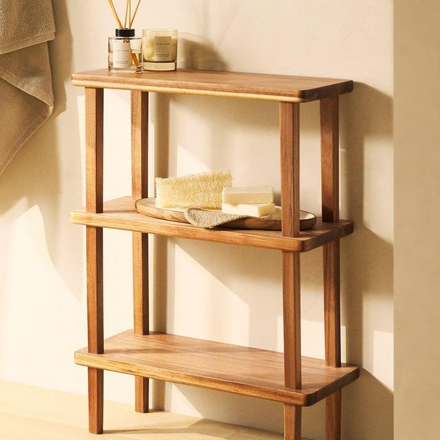 Zara Home Acacia Wood Shelf
