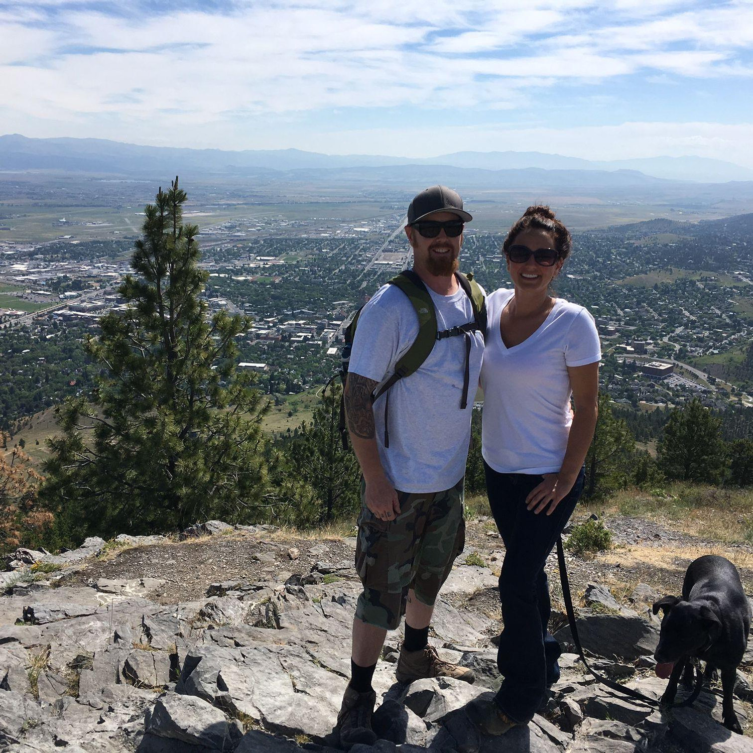 On top of Mount Helena Montana