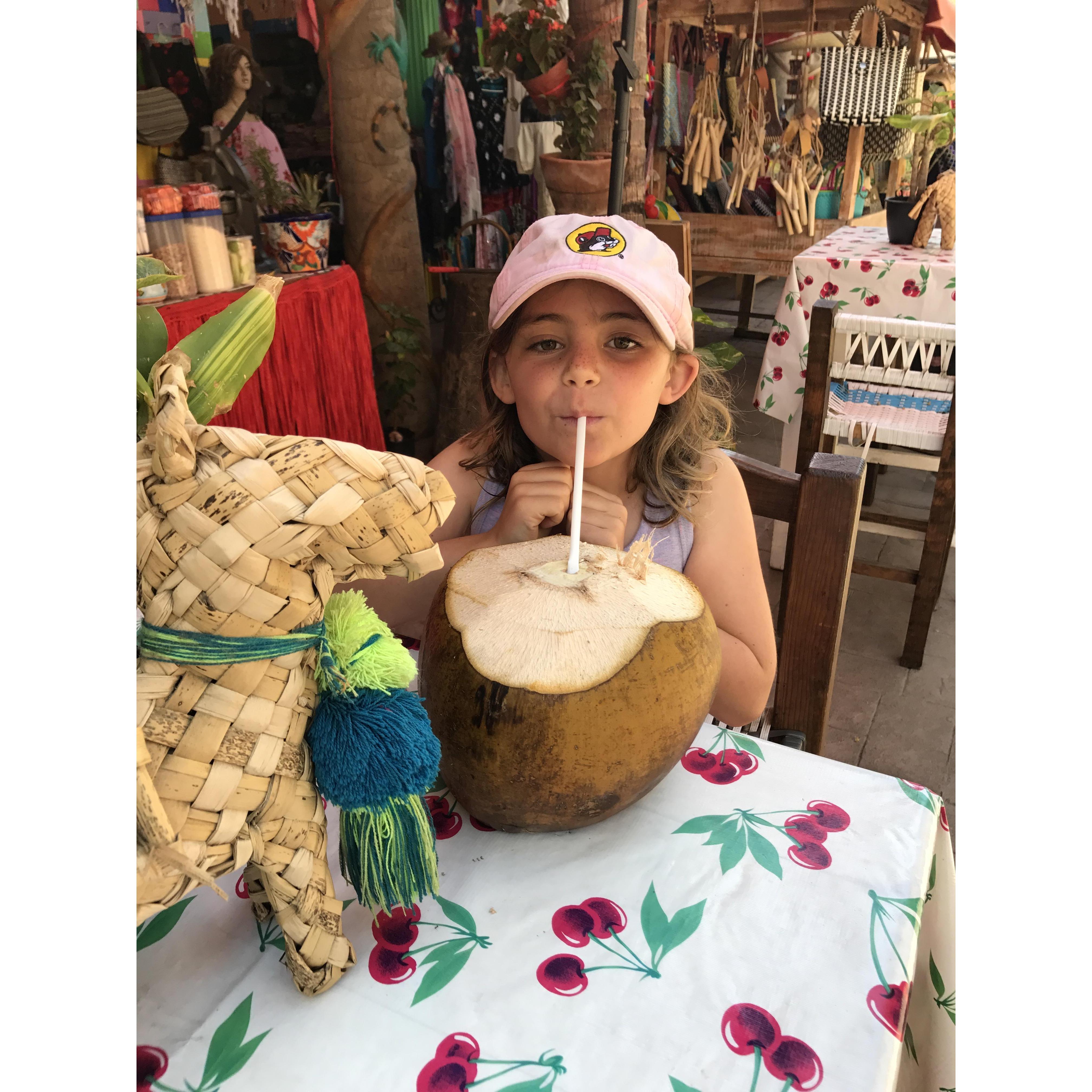 Coco Frio! In Sayulita.