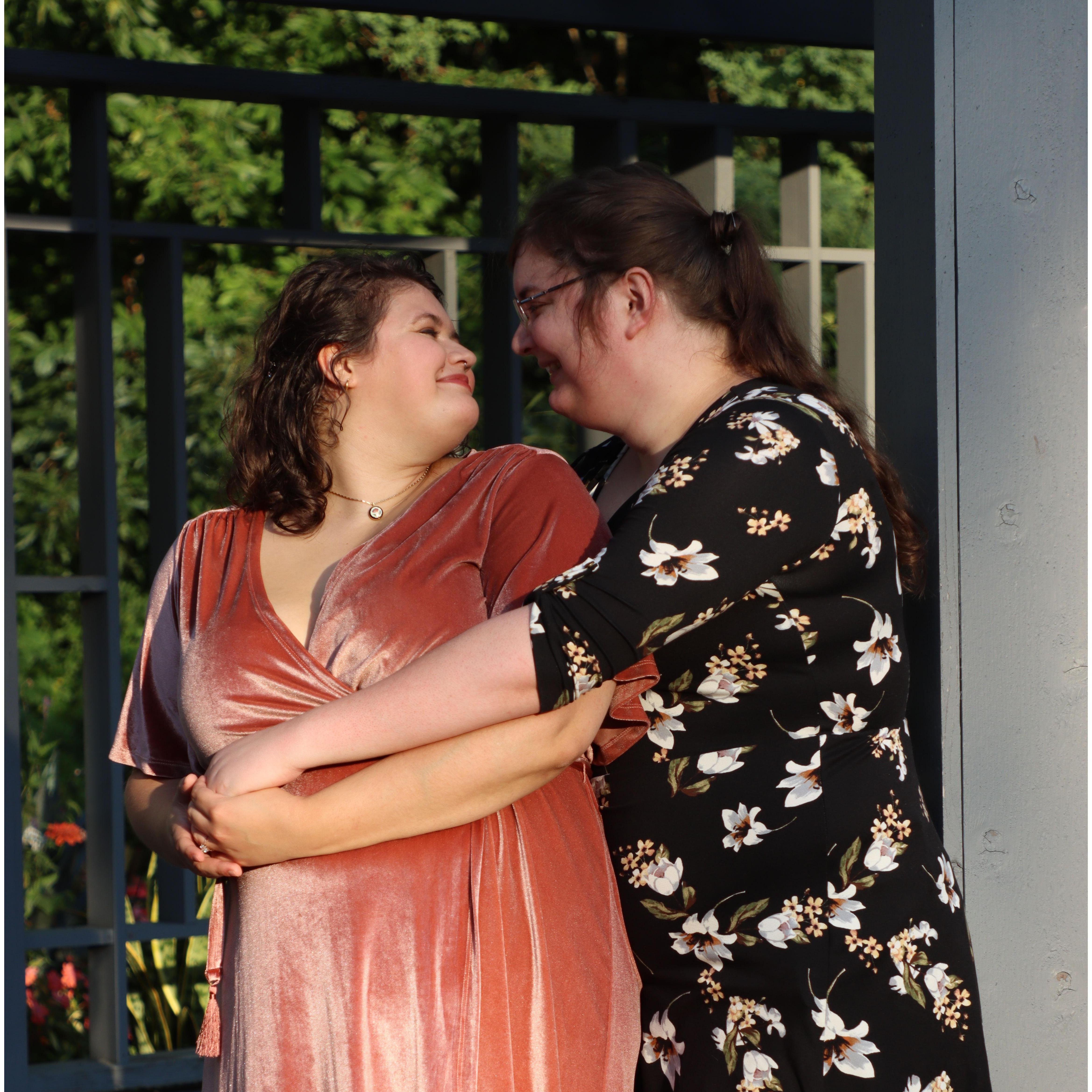 Obligatory prom photo pose