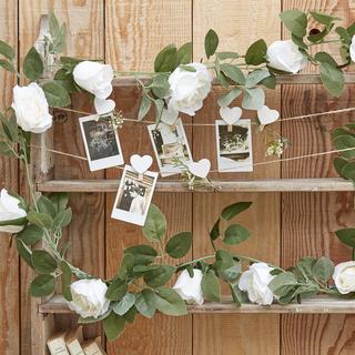 Rustic Country Flower Garland