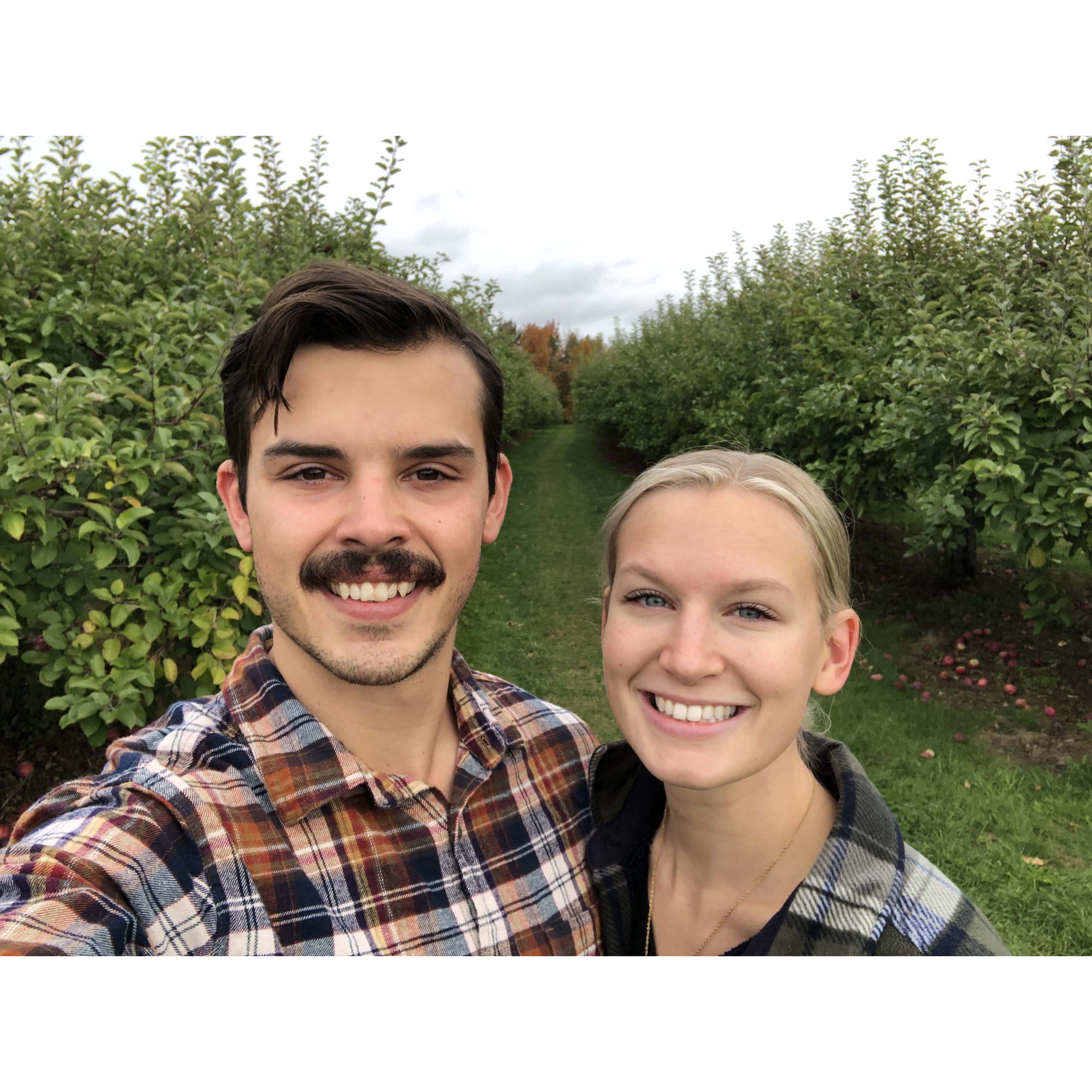 Apple picking!