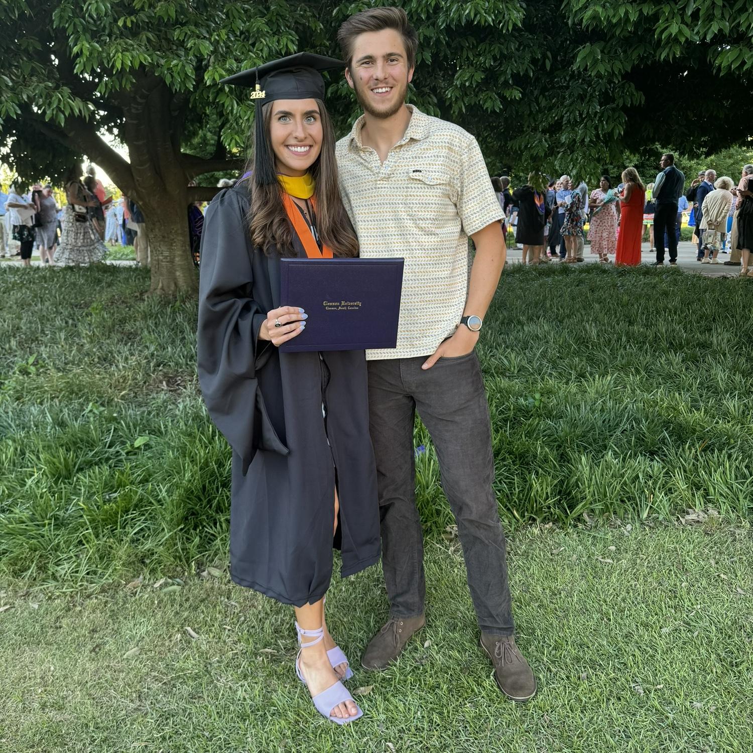 I graduated for the last time with my Master's in Food Science