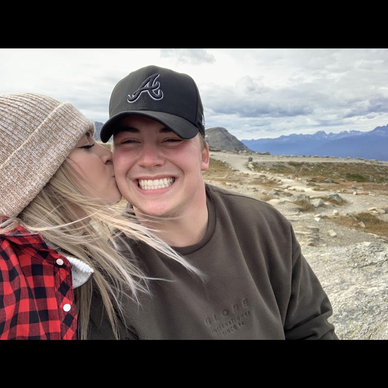 Top of a mountain in Jasper <3
