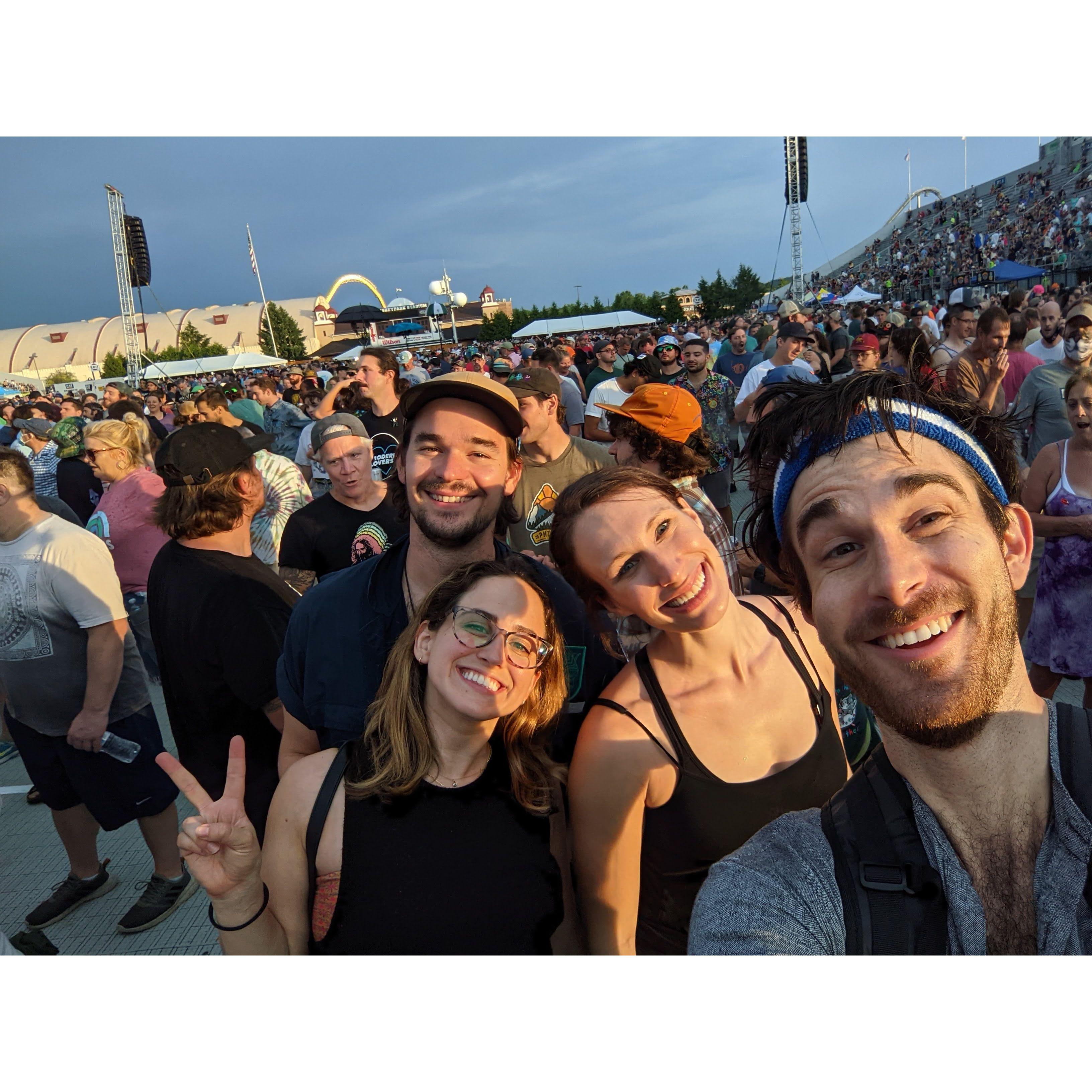 Phish of course with the Alex's